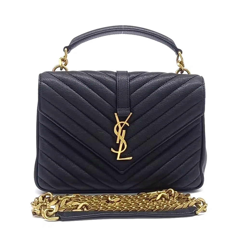 Saint Laurent Classic College Monogram Chain Bag (600279)
