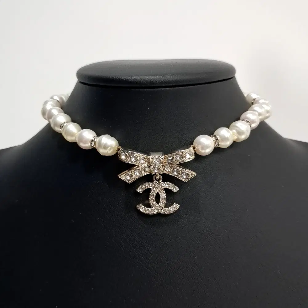 Chanel Pearl Choker Necklace
