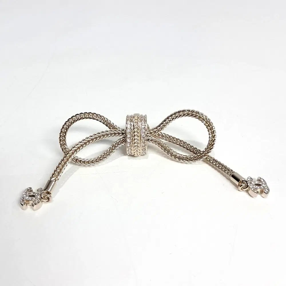 Chanel Ribbon-Decorated Brooch