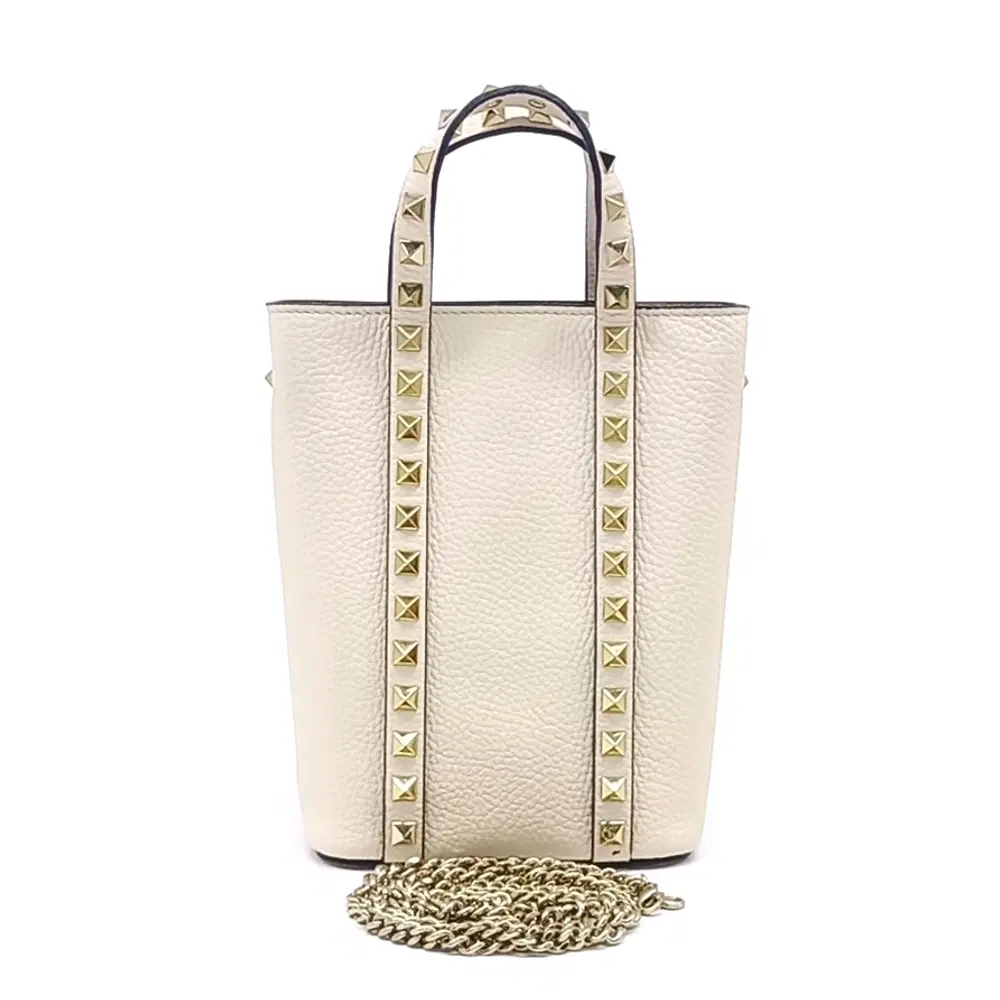 Valentino Rockstud Mini Tote And Shoulder Bag