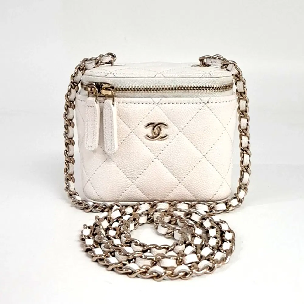 Chanel Caviar Vanity Mini Crossbody Bag