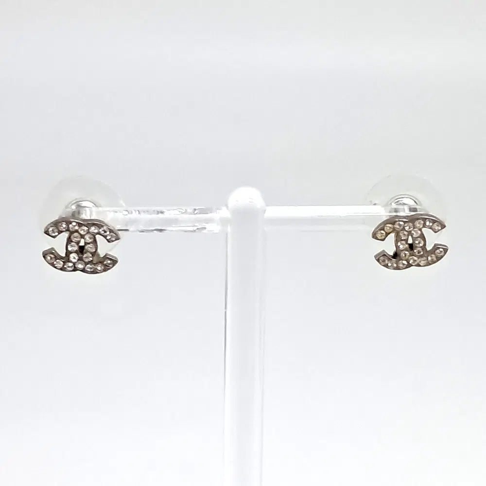 Chanel Logo Embellished Earrings