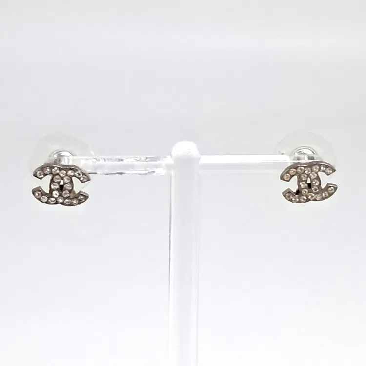 Chanel Logo Embellished Earrings-Hover-Image