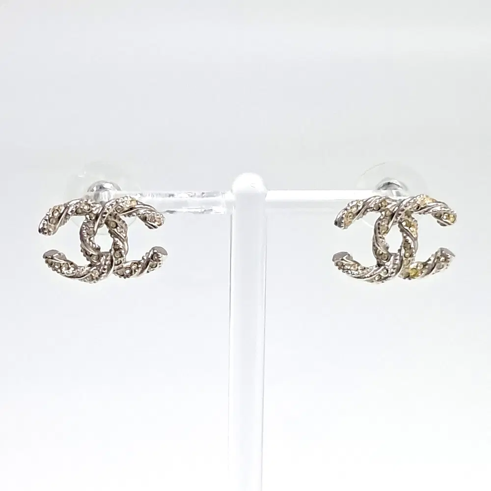 Chanel Logo Embellished Earrings