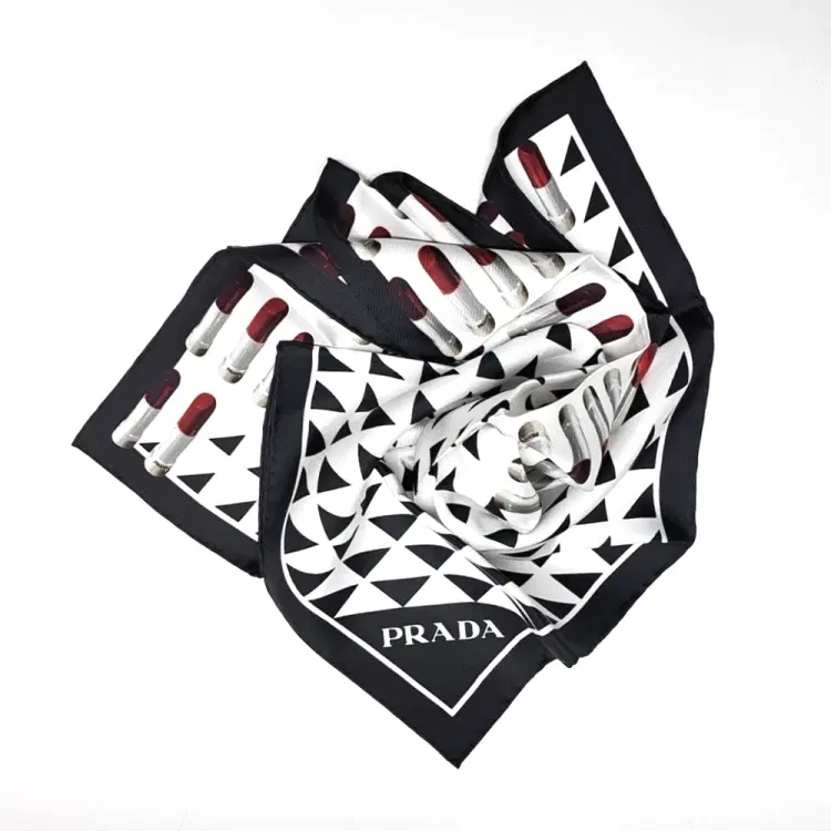 Prada Silk Scarf-Hover-Image