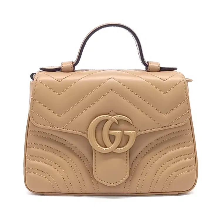 Gucci Gg Marmont Mini Top Top Handle (702563)-Hover-Image