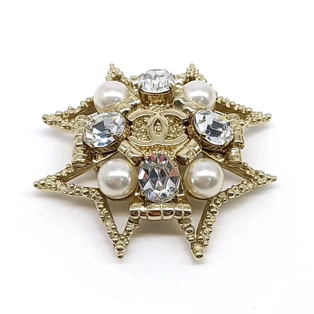 Chanel Pearl Brooch