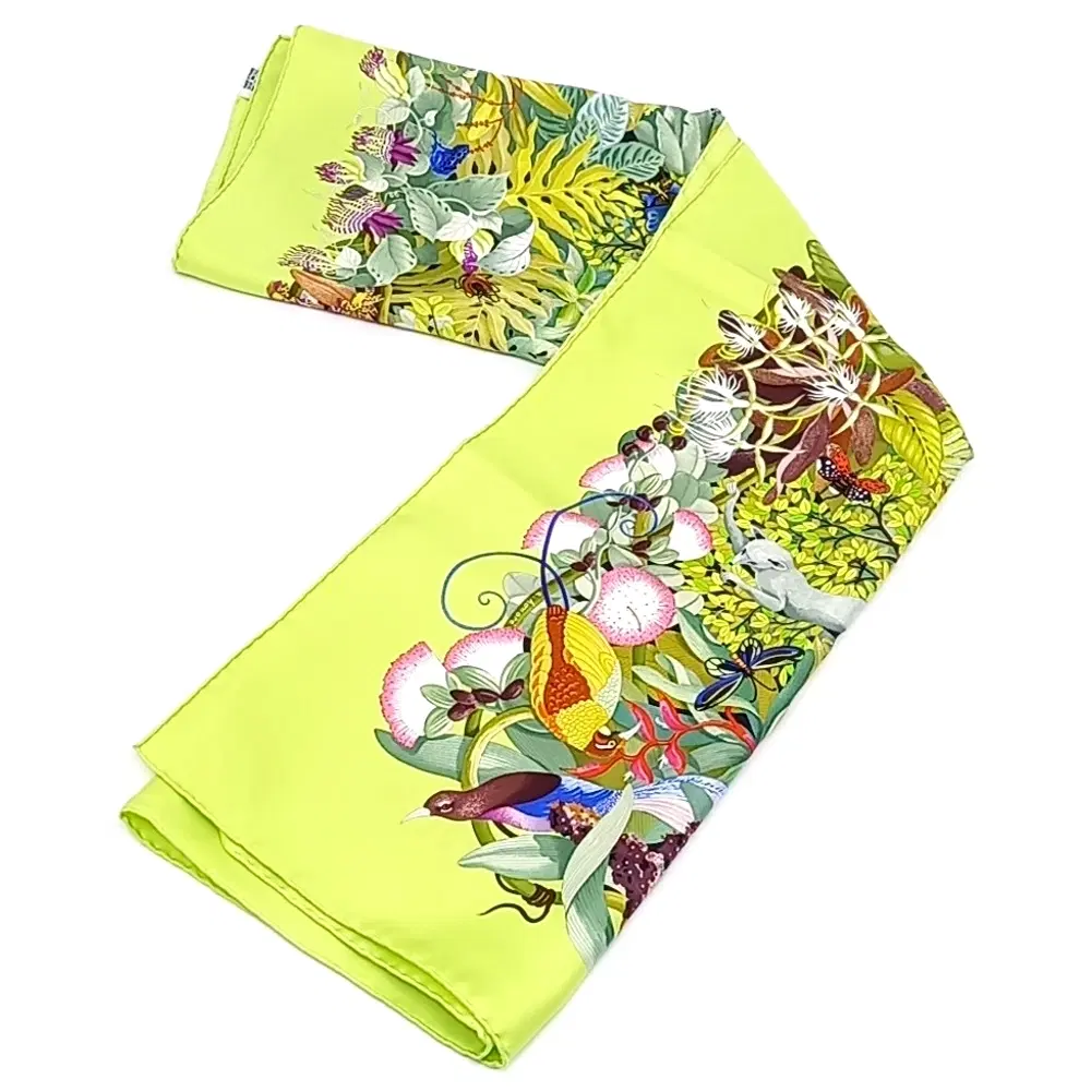 Hermes Silk Scarf