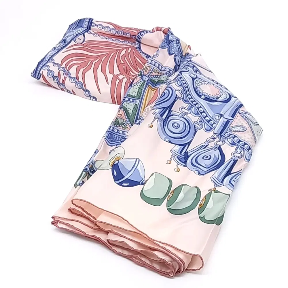 Hermes Silk Scarf