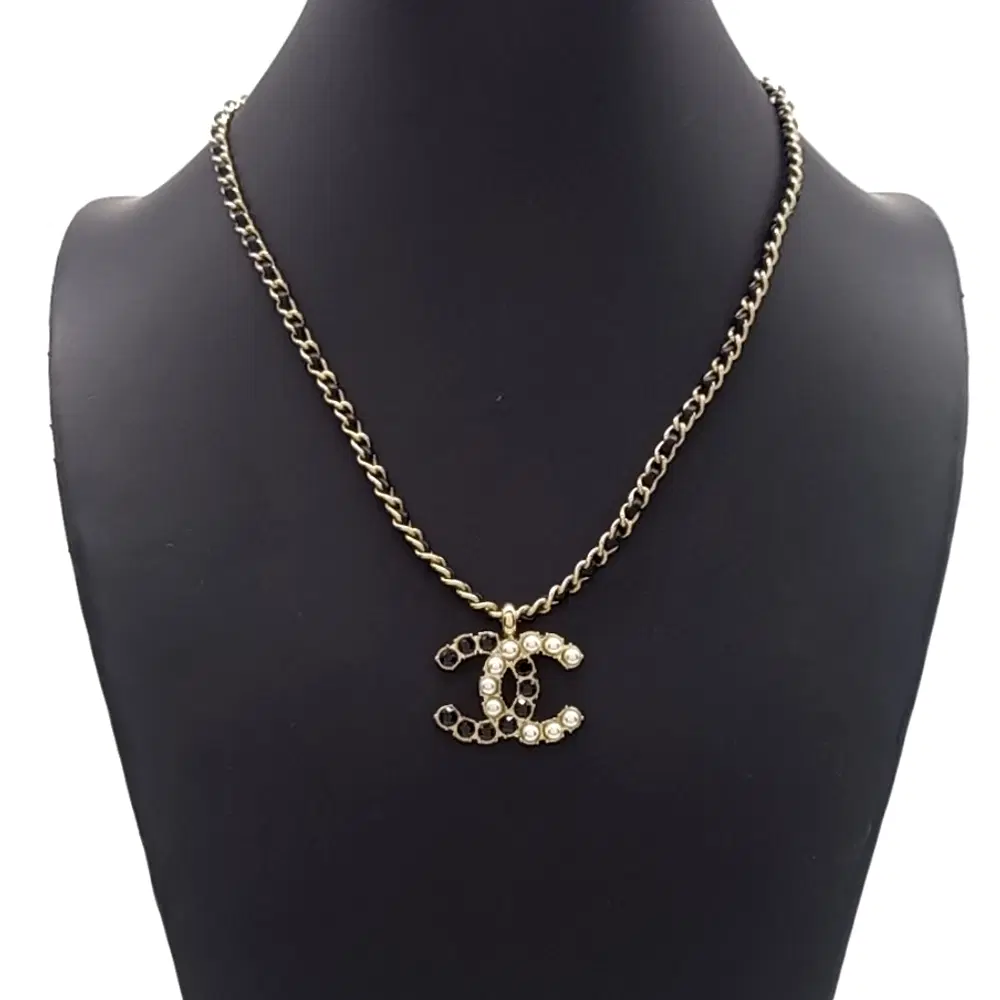 Chanel Logo Chain Necklace