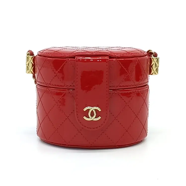 Chanel Patent Cosmetic Vanity Mini Crossbody Bag-Hover-Image