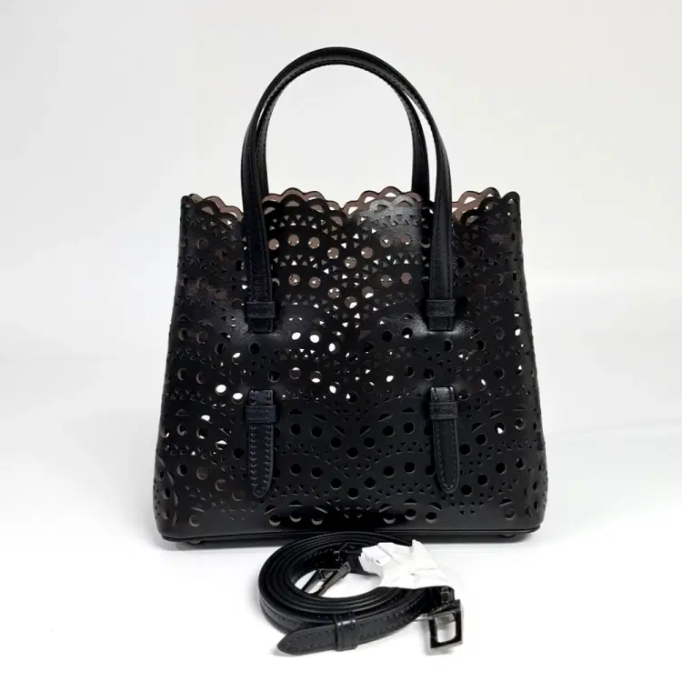 Alaïa Laser Cut Mina Bag 20-Hover-Image