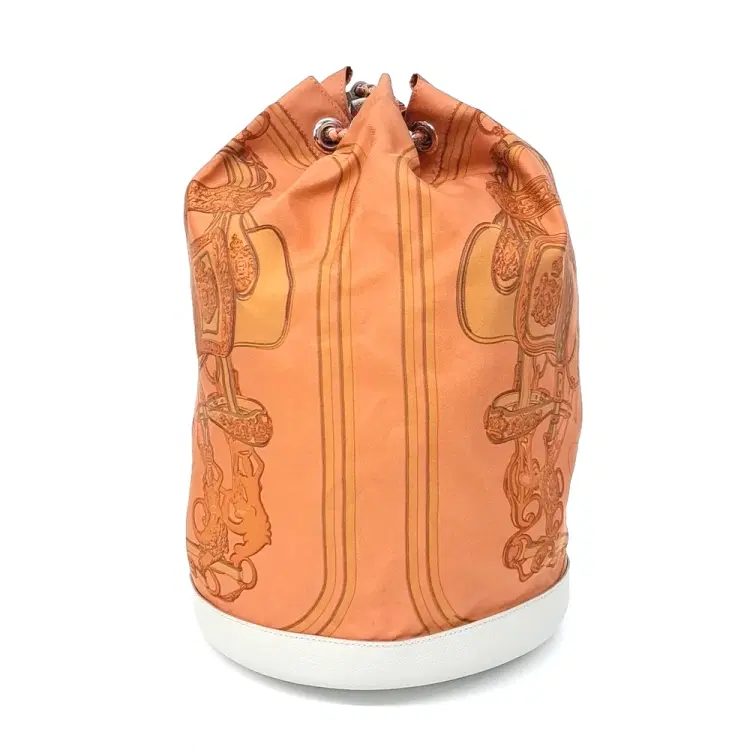 Hermès Silk Single-Strand Backpack (Q)-Hover-Image