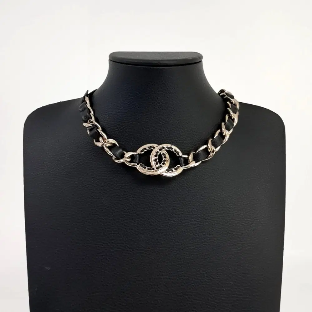 Chanel Logo Chain Necklace