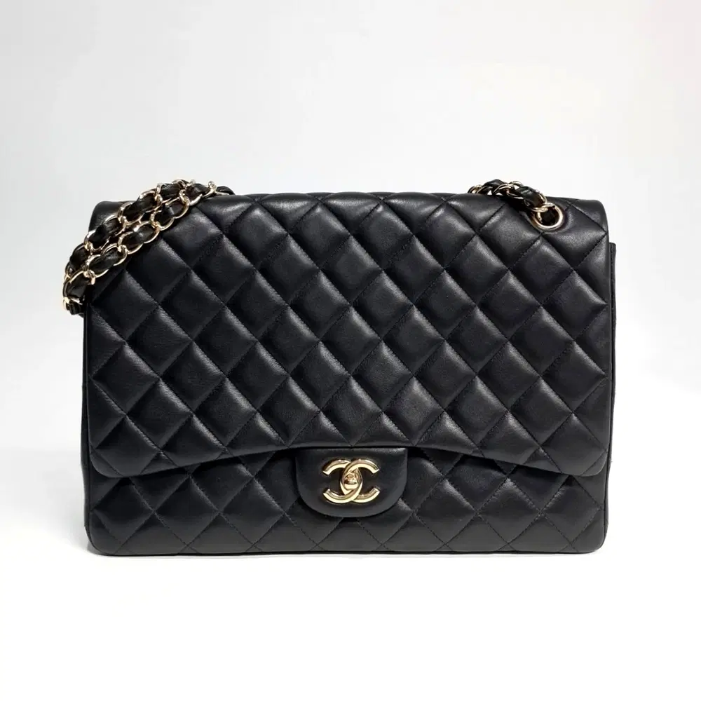 Chanel Lambskin Classic Maxi