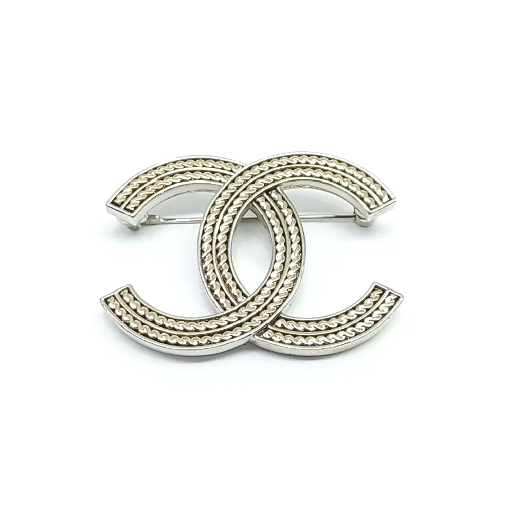 Chanel Logo Brooch