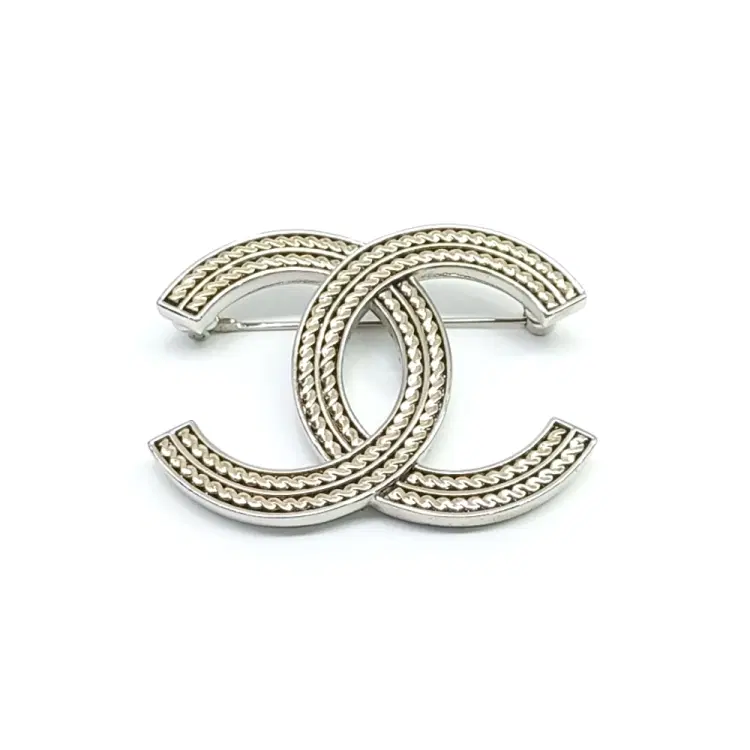 Chanel Logo Brooch-Hover-Image