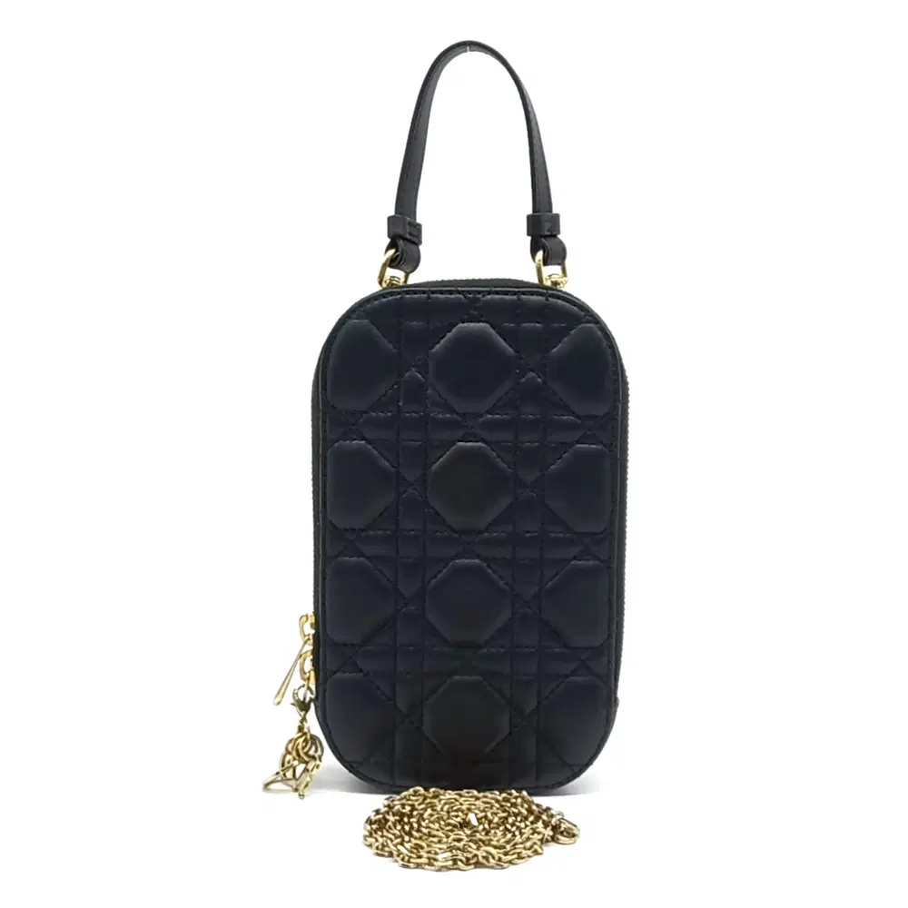Christian Dior Phone Holder And Crossbody Bag