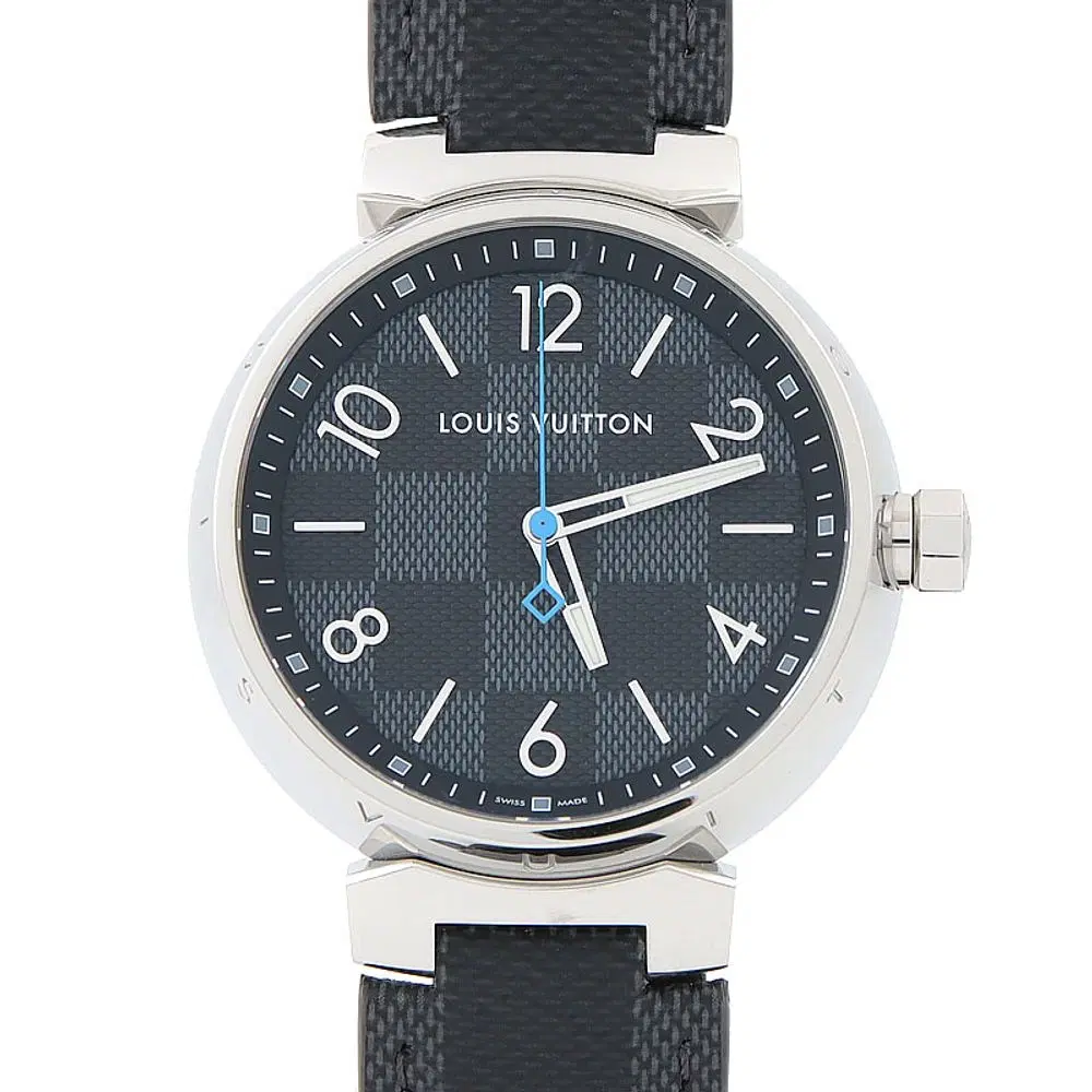 Louis Vuitton Tambour Steel Watch (Qa073)