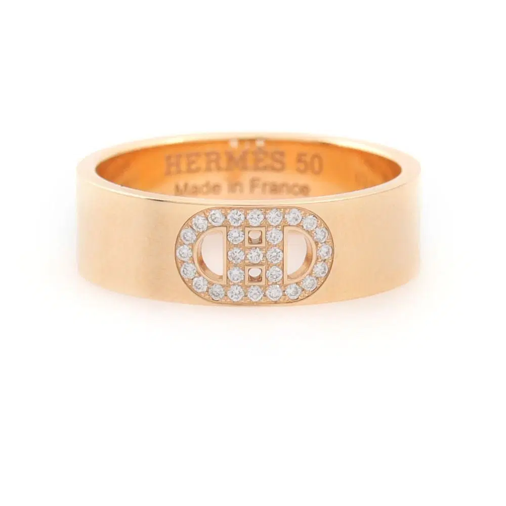 Hermès Diamond D'Ancre Ring