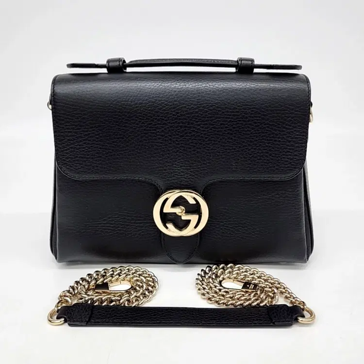 Gucci Interlocking Top Handle Tote And Shoulder Bag (510302)-Hover-Image