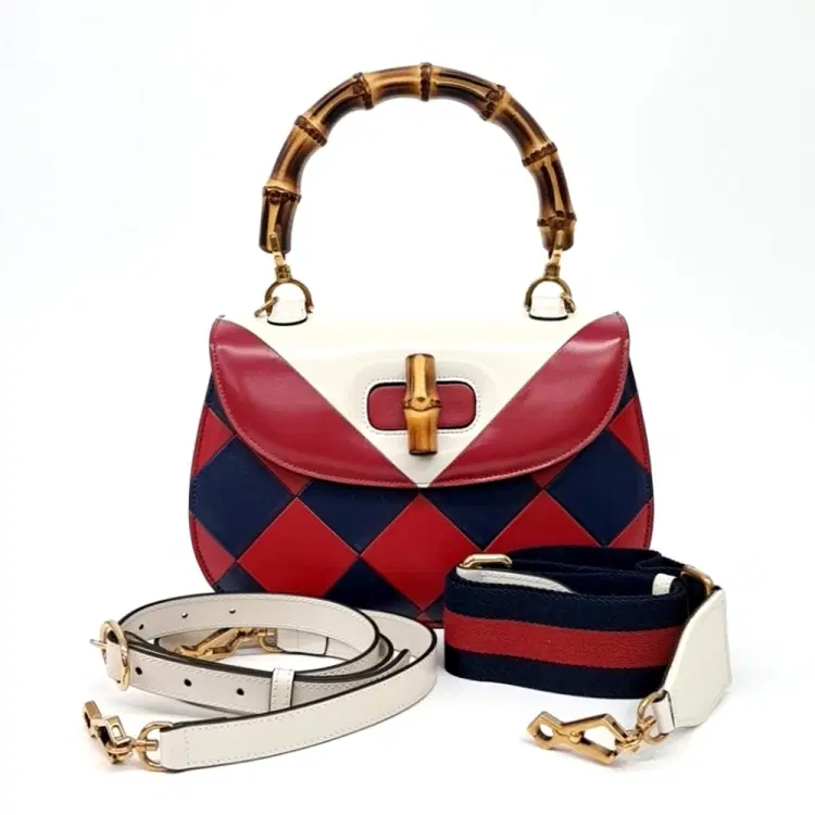 Gucci Bamboo 1947 Top Handle Tote And Shoulder Bag (672206)-Hover-Image