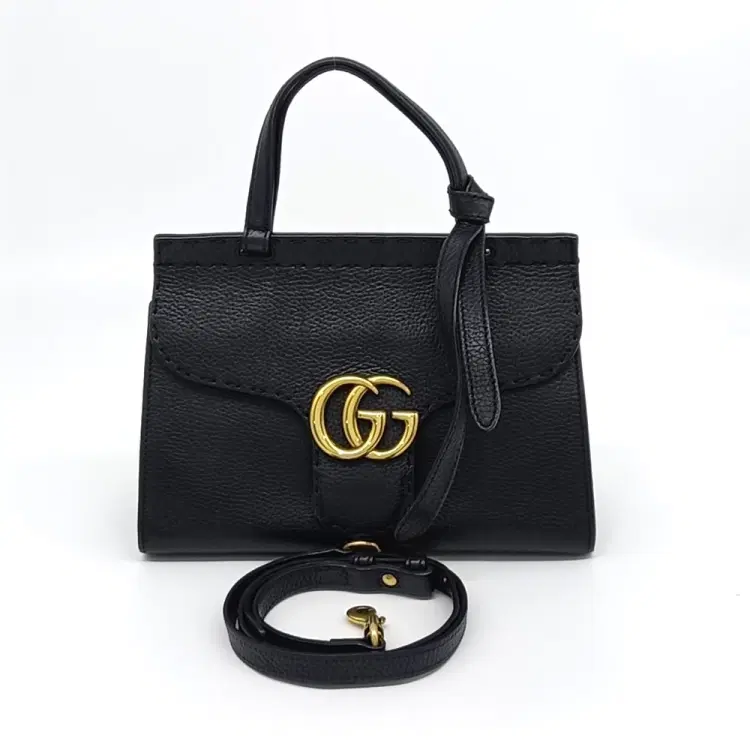 Gucci Gg Marmont Mini Tote And Shoulder Bag (442622)-Hover-Image