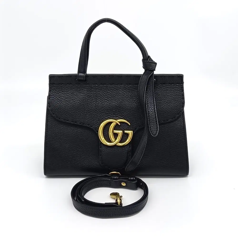 Gucci Gg Marmont Mini Tote And Shoulder Bag (442622)