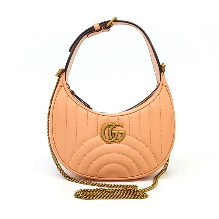 Gucci Marmont Half Moon Mini Shoulder Bag (699514)-Hover-Image