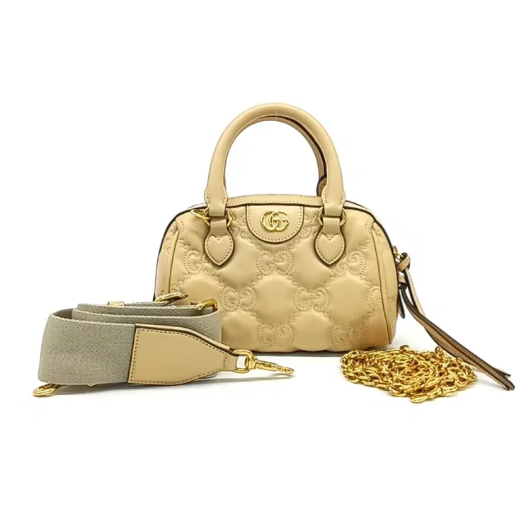 Gucci Gg Matelassé Top Handle Bag (702251)-Hover-Image