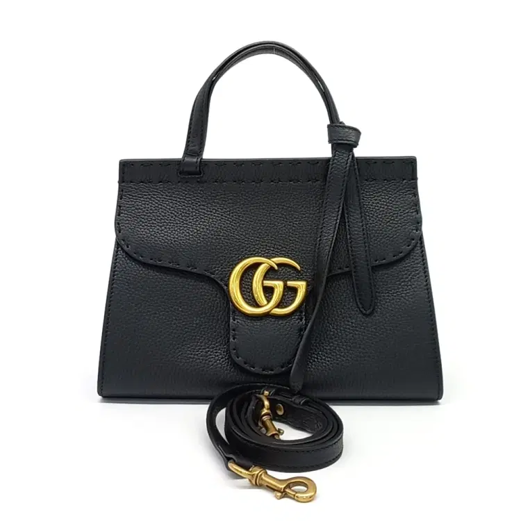 Gucci Gg Marmont Mini Tote And Shoulder Bag (442622)-Hover-Image