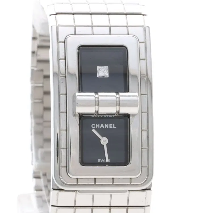 Chanel Code Coco Diamond Steel Watch-Hover-Image