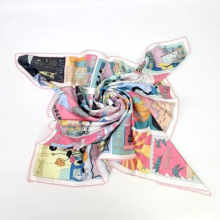 Hermès Silk Scarf-Hover-Image