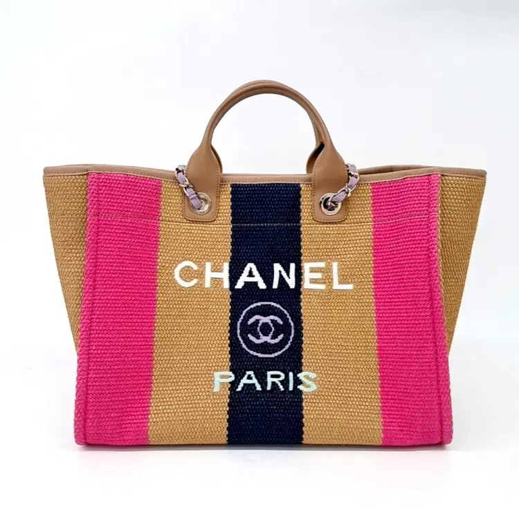 Chanel Deauville Tote And Shoulder Bag-Hover-Image