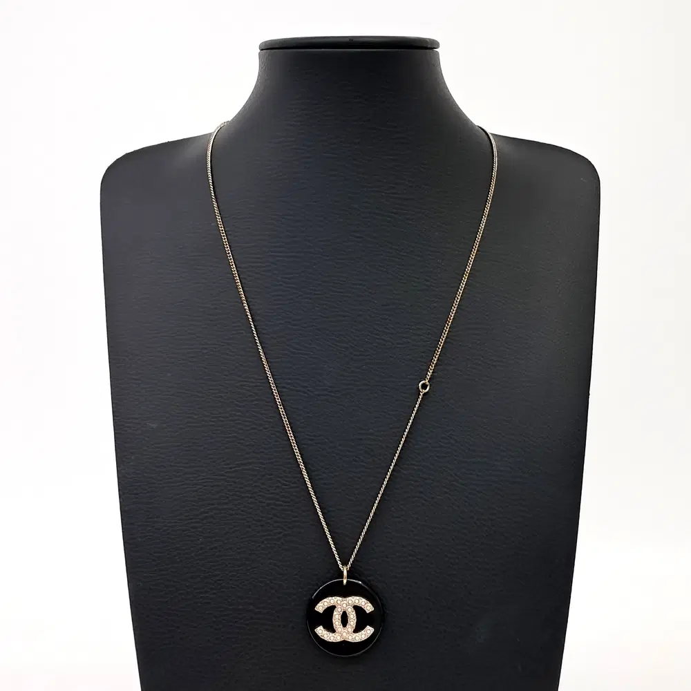 Chanel Logo Necklace