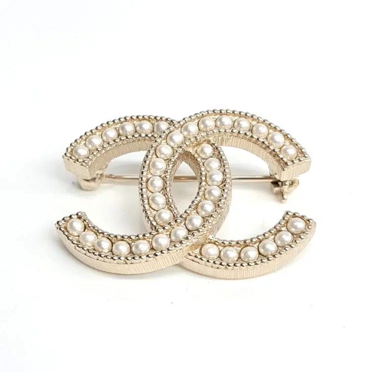 Chanel Logo Brooch-Hover-Image