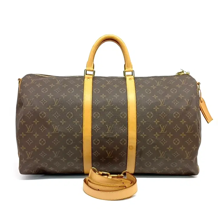 Louis Vuitton Monogram Bandouliere Keepall 55-Hover-Image