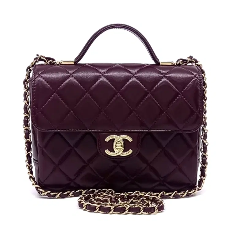 Chanel Top Handle Small Flap Bag As5112-Hover-Image
