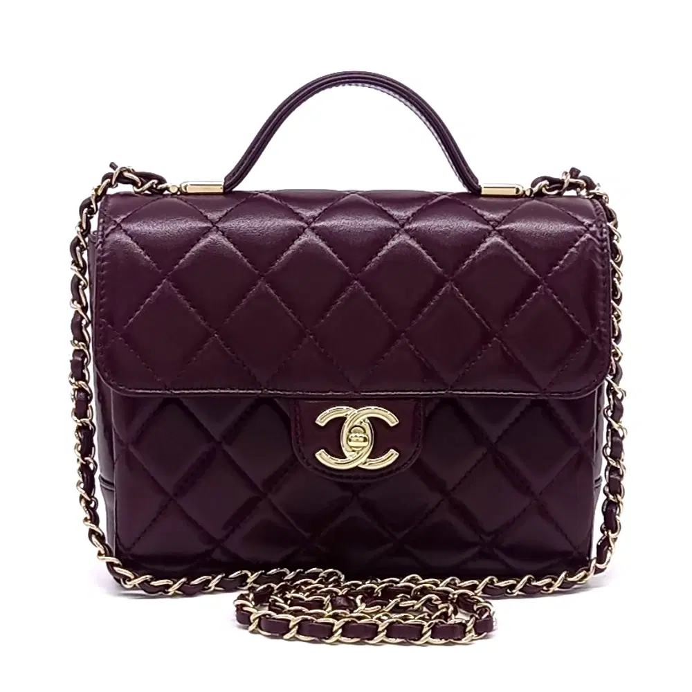 Chanel Top Handle Small Flap Bag As5112