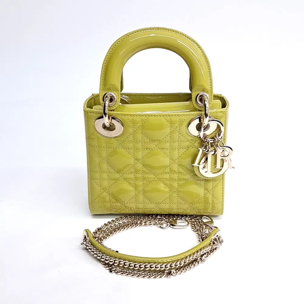 Christian Dior Patent Lady Bag Mini