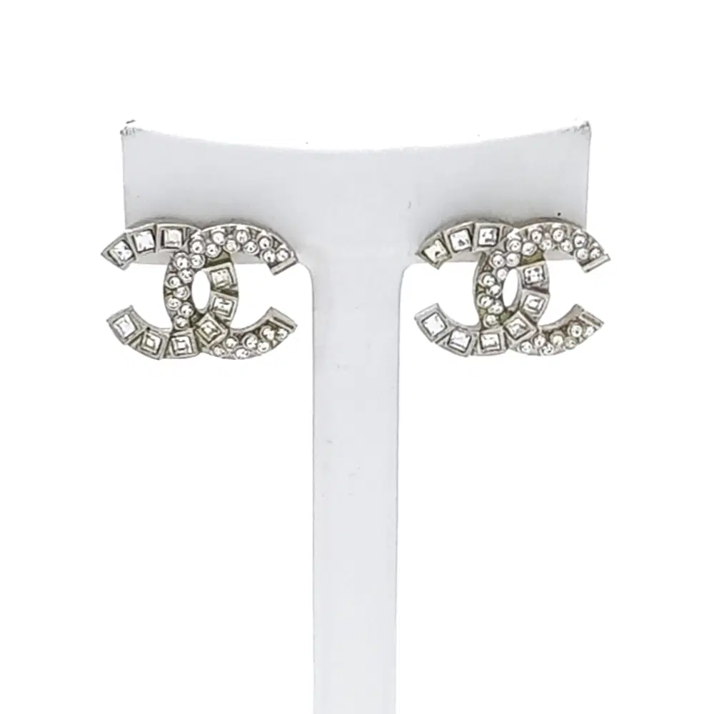 Chanel Logo Earrings