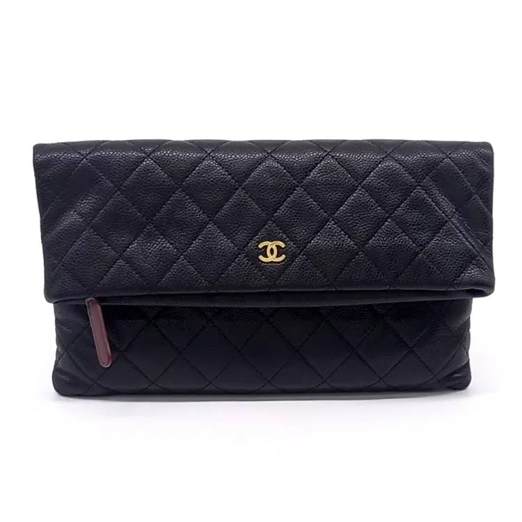 Chanel Caviar Folding Clutch-Hover-Image