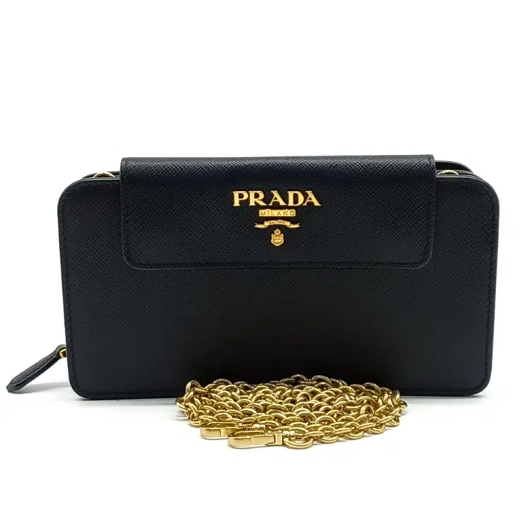 Prada Saffiano Metal Crossbody Bag (1Dh048)-Hover-Image