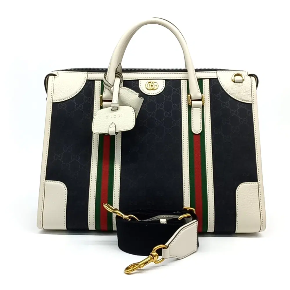 Gucci Gg Jacquard Duffle Bag (715671)