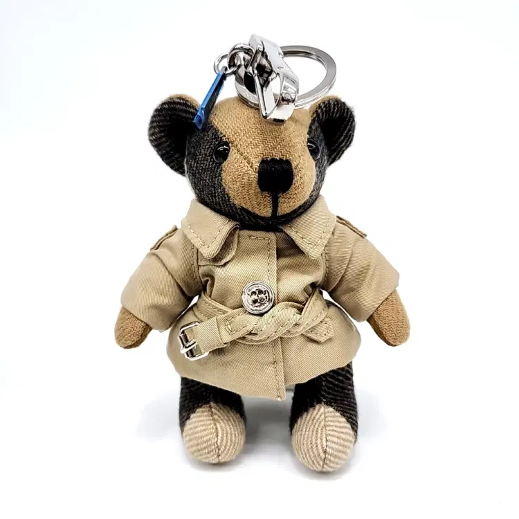 Burberry Thomas Teddy Bear Key Ring & Bag Charm-Hover-Image