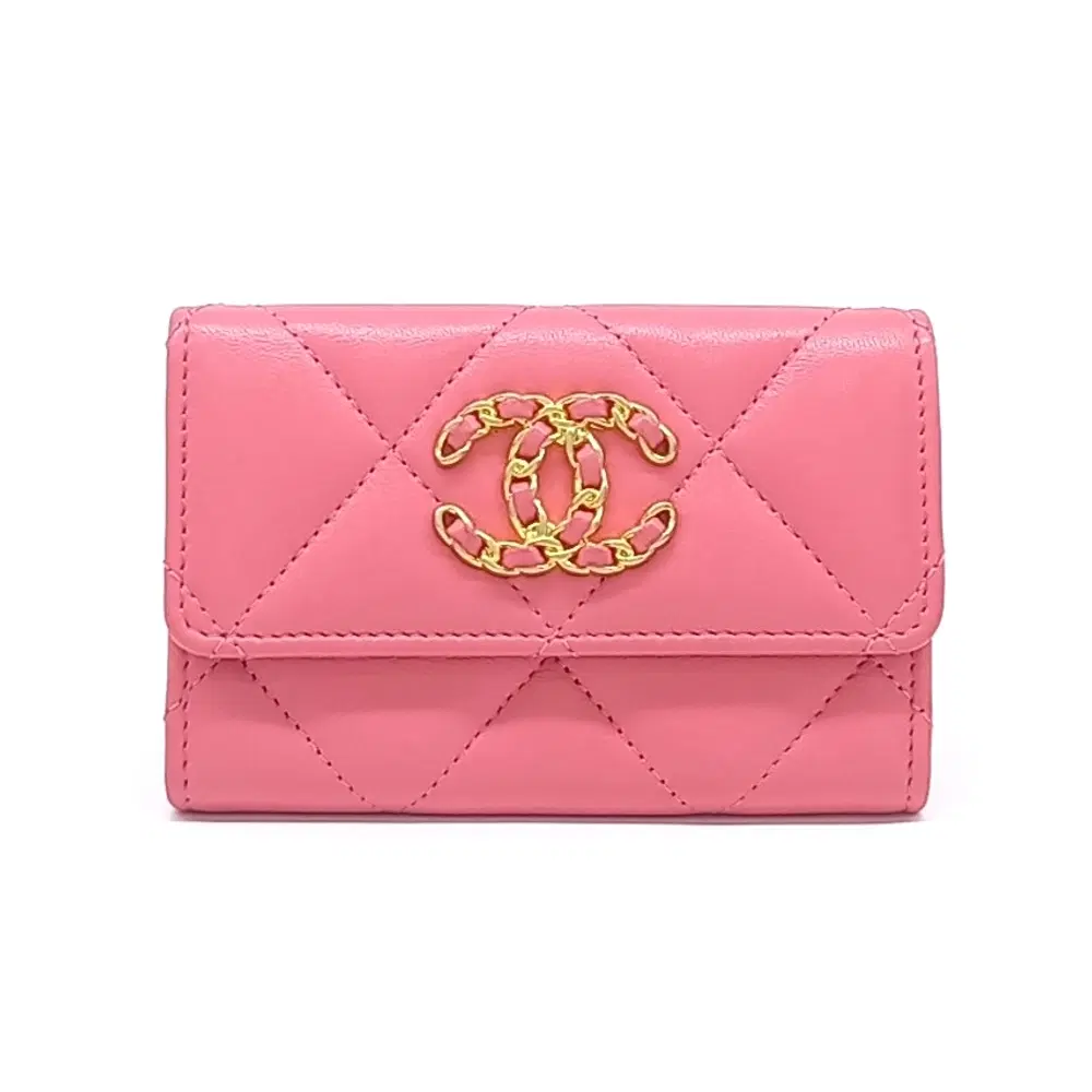 Chanel 19 Card Wallet