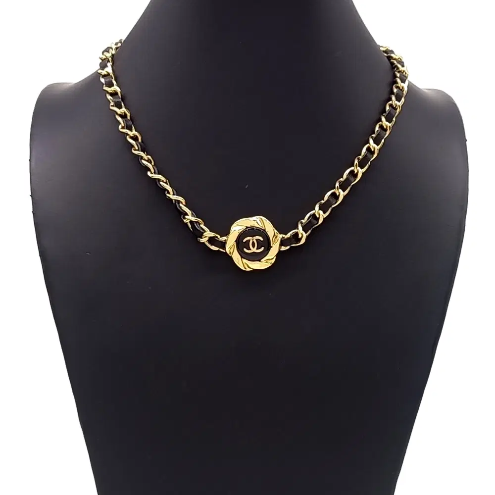 Chanel Camellia Choker Necklace
