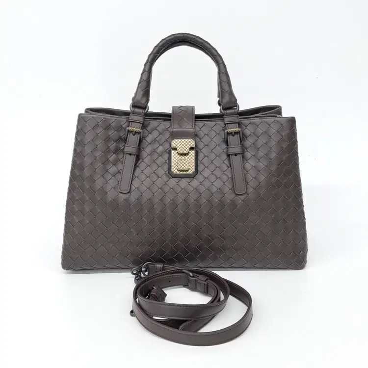 Bottega Veneta Mesh Roma Bag-Hover-Image