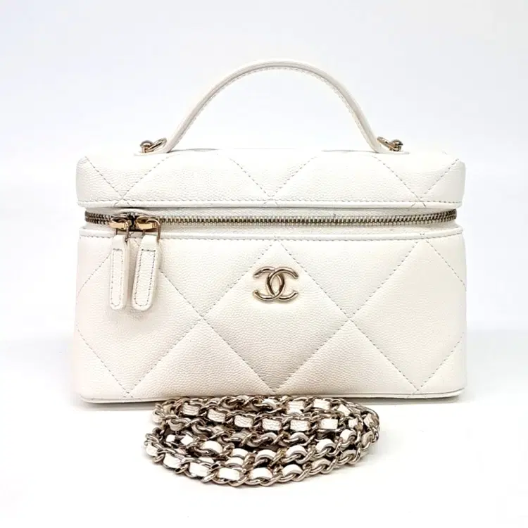 Chanel Caviar Top Handle Crossbody Bag-Hover-Image