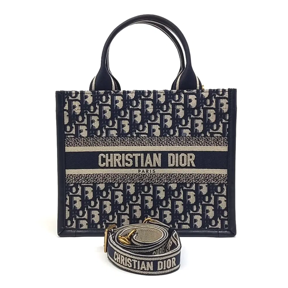 Christian Dior Oblique Book Tote Bag Small M1325Czbb
